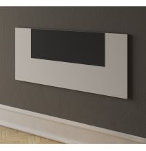 Conjunto Pack Cabecero y 2 Mesitas de Noche,Mesilla de noche 2 Cajones Color Beige, Medidas:110x45x1,6 cm (LargoxAltoxProfundo)